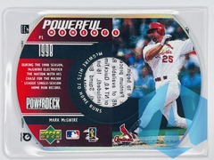 1999 Upper Deck Powerdeck Powerful Moments CD-ROM Mark McGwire #P1
